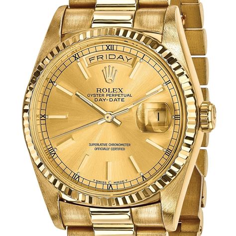 rolex solid gold watch|18 karat gold rolex watch.